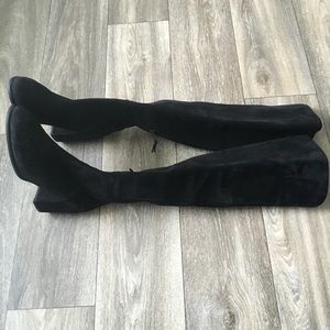 Stuart Weitzman AllJack Over The Knee Suede Boots